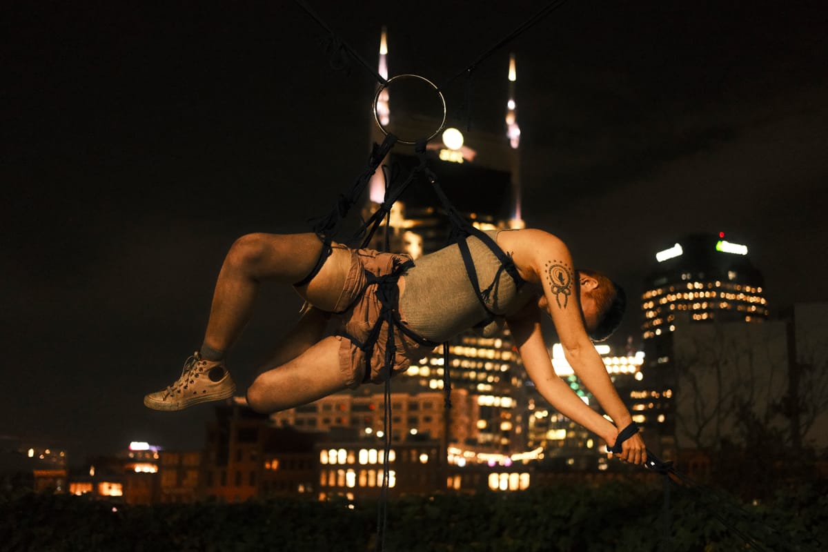 The space a lens makes